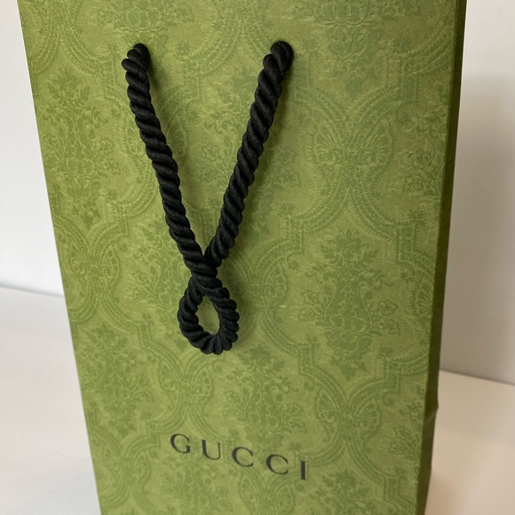 Gucci green shopping bags *Set of two, empty* - Picture 8 of 10